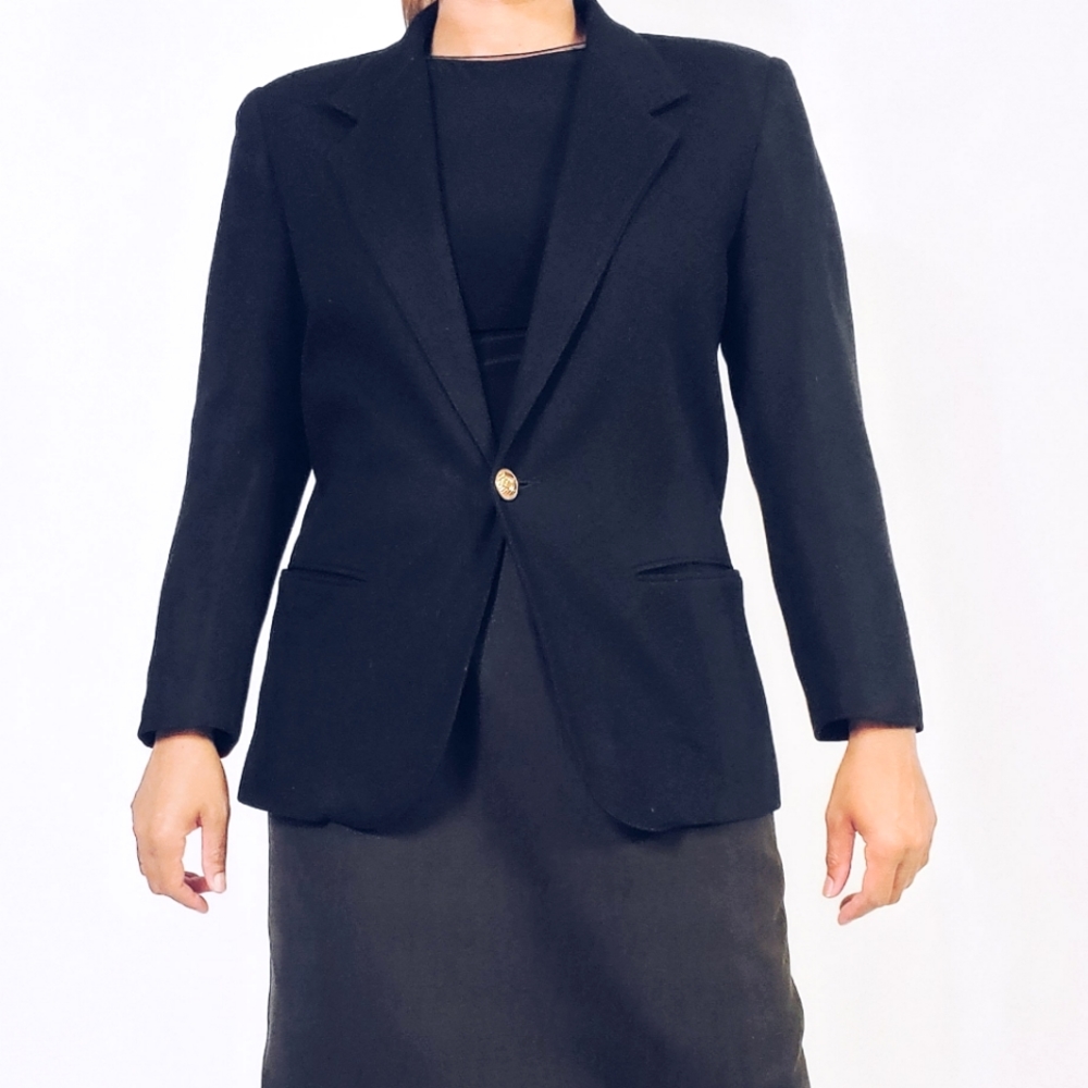 Vintage Wool Blazer - Picture 2 of 8